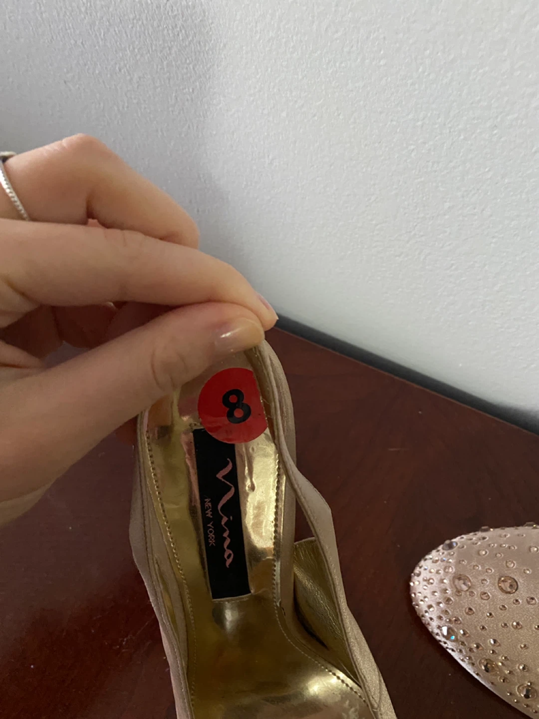 Nina Women's Slingback Heels Size 8 - photo 4