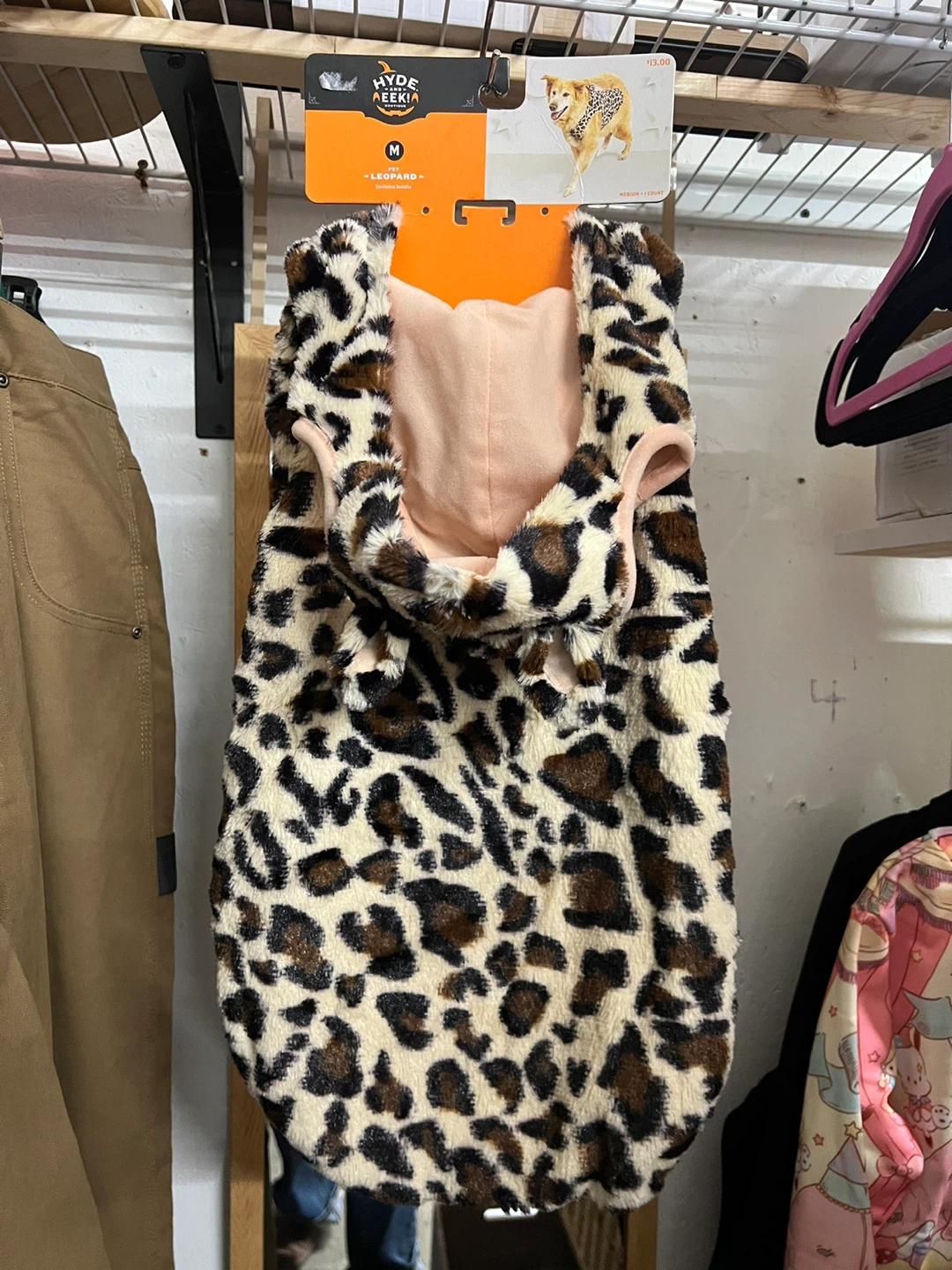 Pet Hoodie - Leopard Print - Size M - photo 2