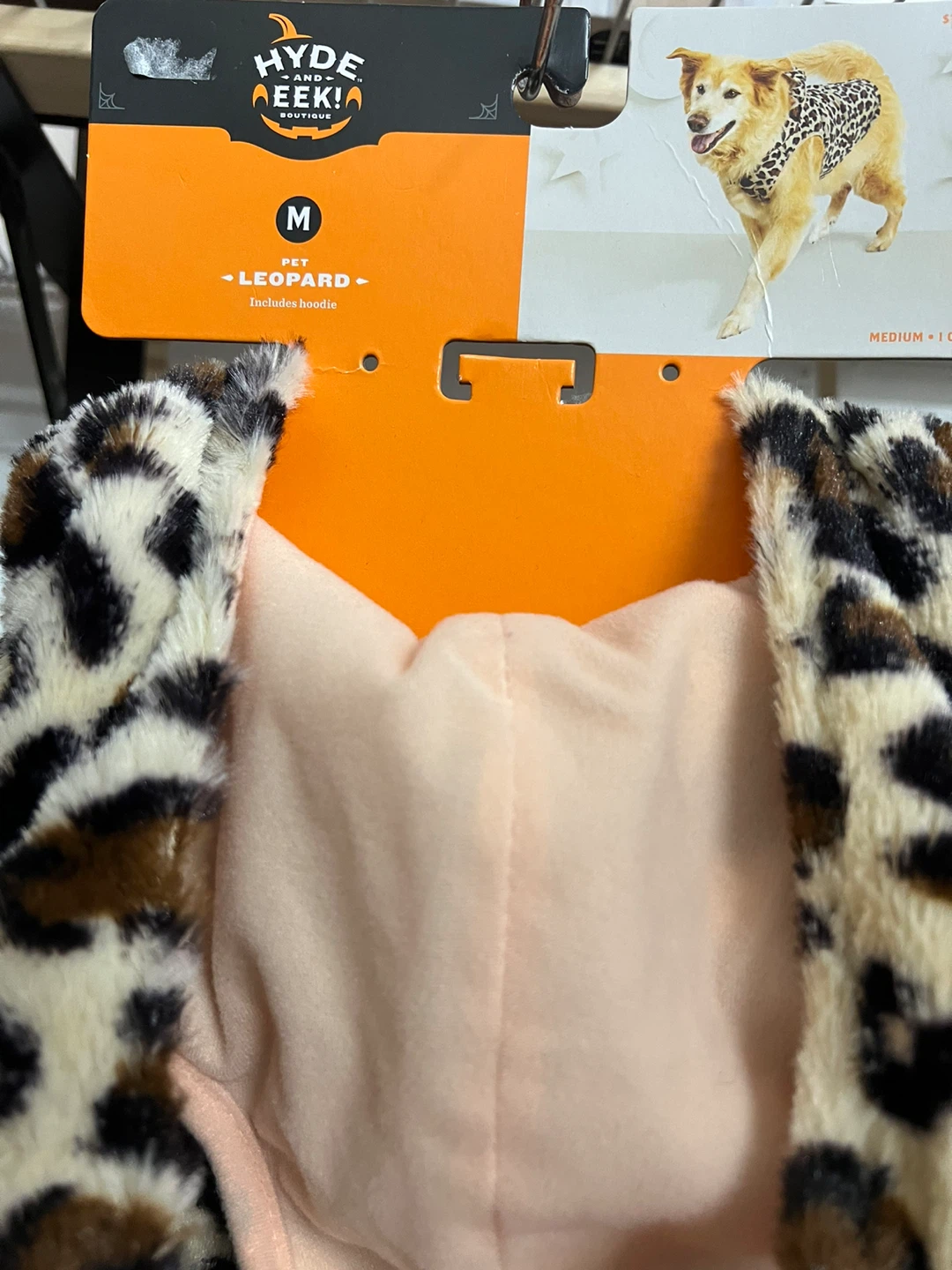 Pet Hoodie - Leopard Print - Size M - photo 3