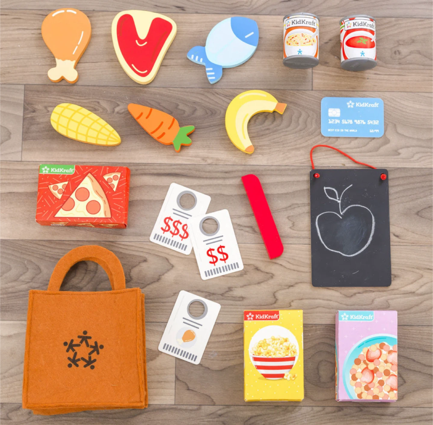 NEW KidKraft Wooden Play Food Grocery Store - photo 2