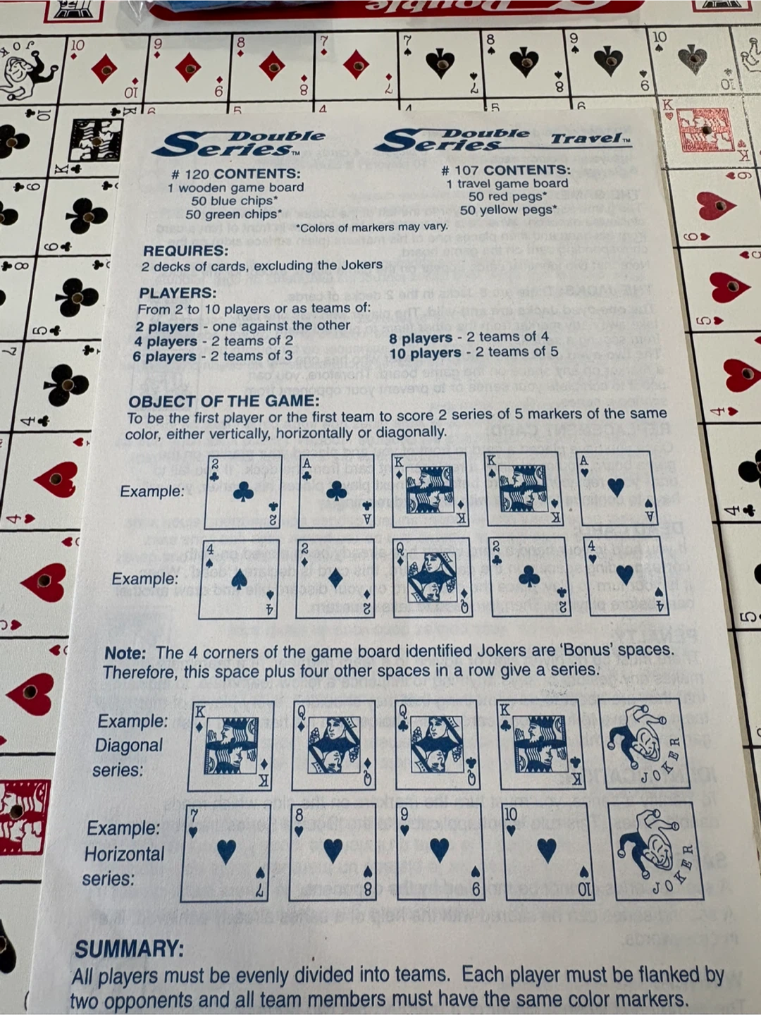 Double Series Travel Game - photo 3