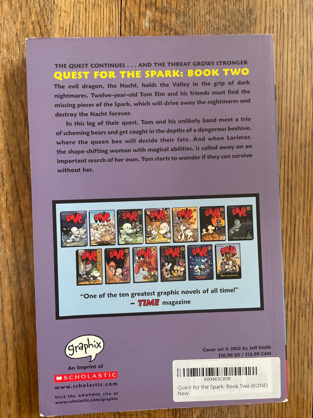 BONE: Quest for the Spark Book Two Graphic Novel - photo 2