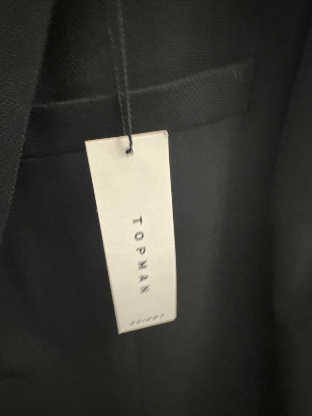 Topman Black Suit Jacket 36R - photo 2
