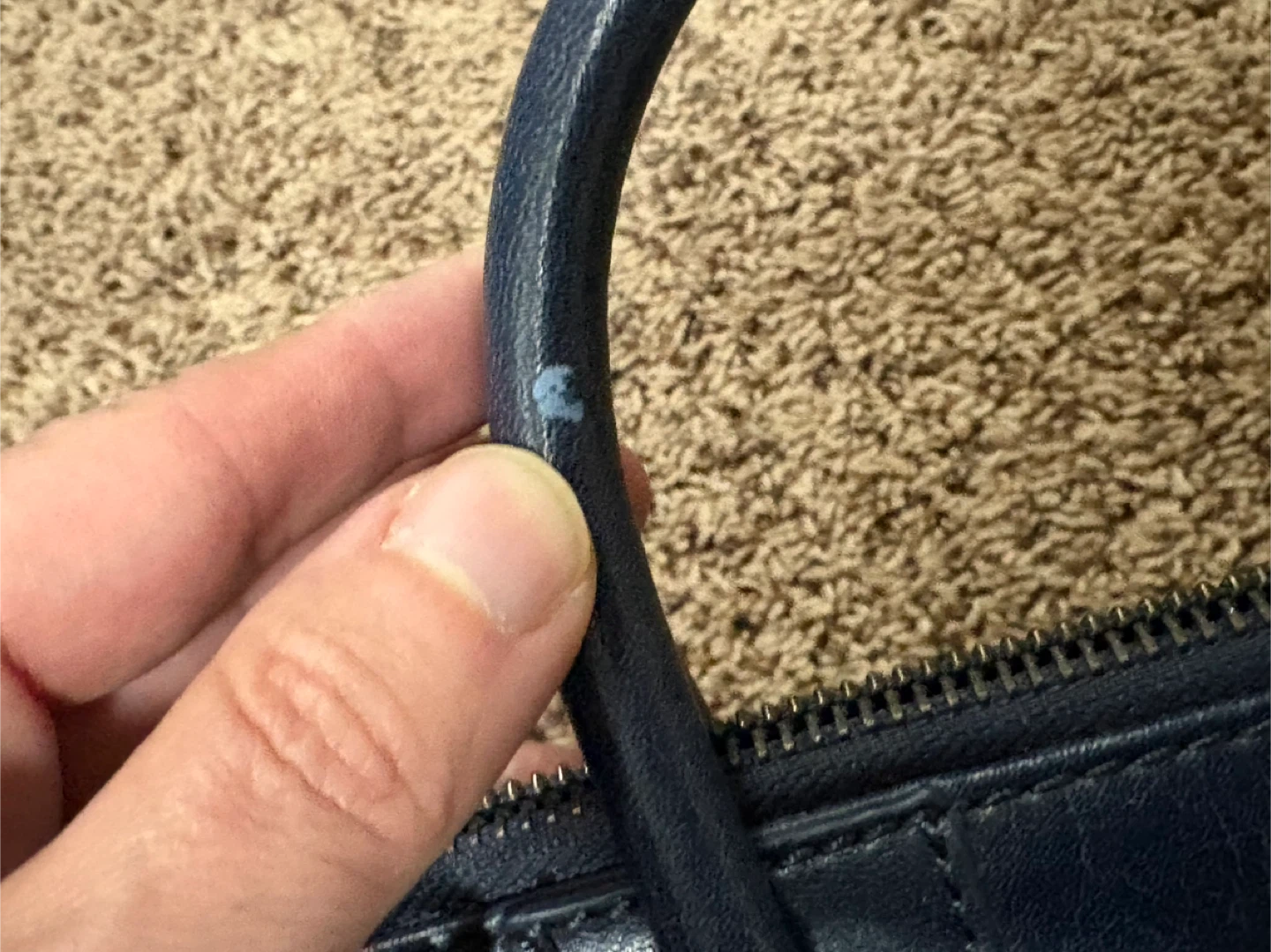Matt & Nat Navy Blue Handbag - photo 4