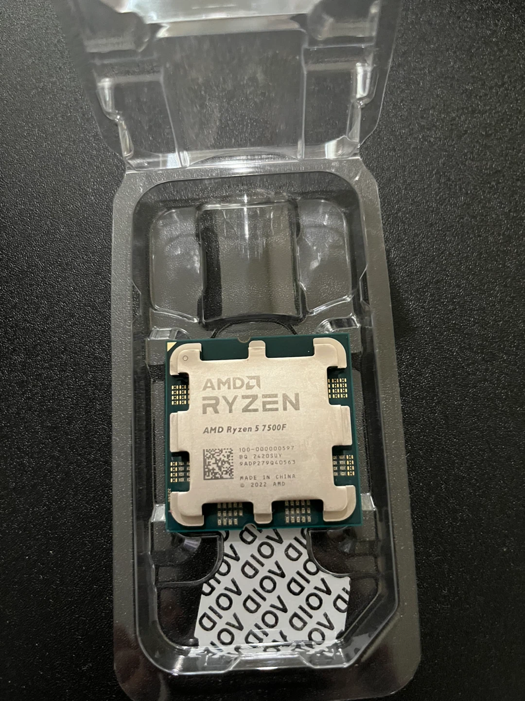 AMD Ryzen 5 7500F Desktop Processor