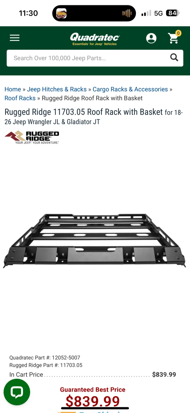Rugged Ridge 11703.05 Roof for Jeep Wrangler JL & Gladiator JT