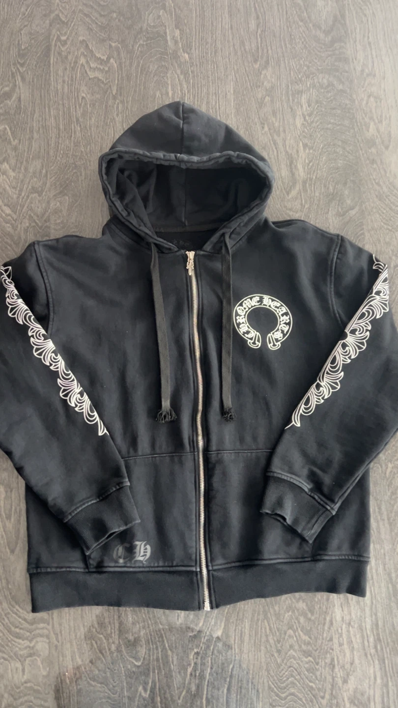 Chrome hearts zip up