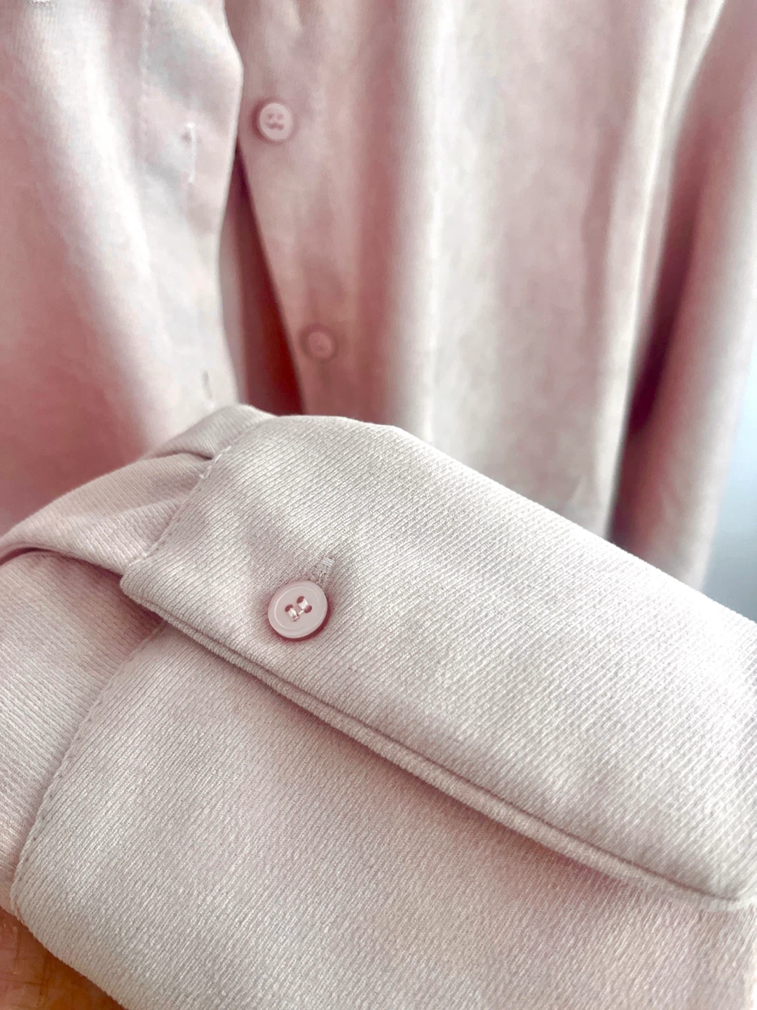 F/W Pigment Pink Button-Up Shirt - photo 2
