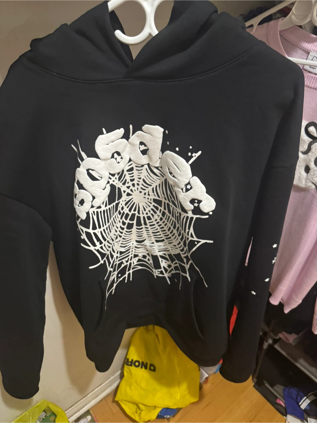 SP5DER Hoodie XL Black