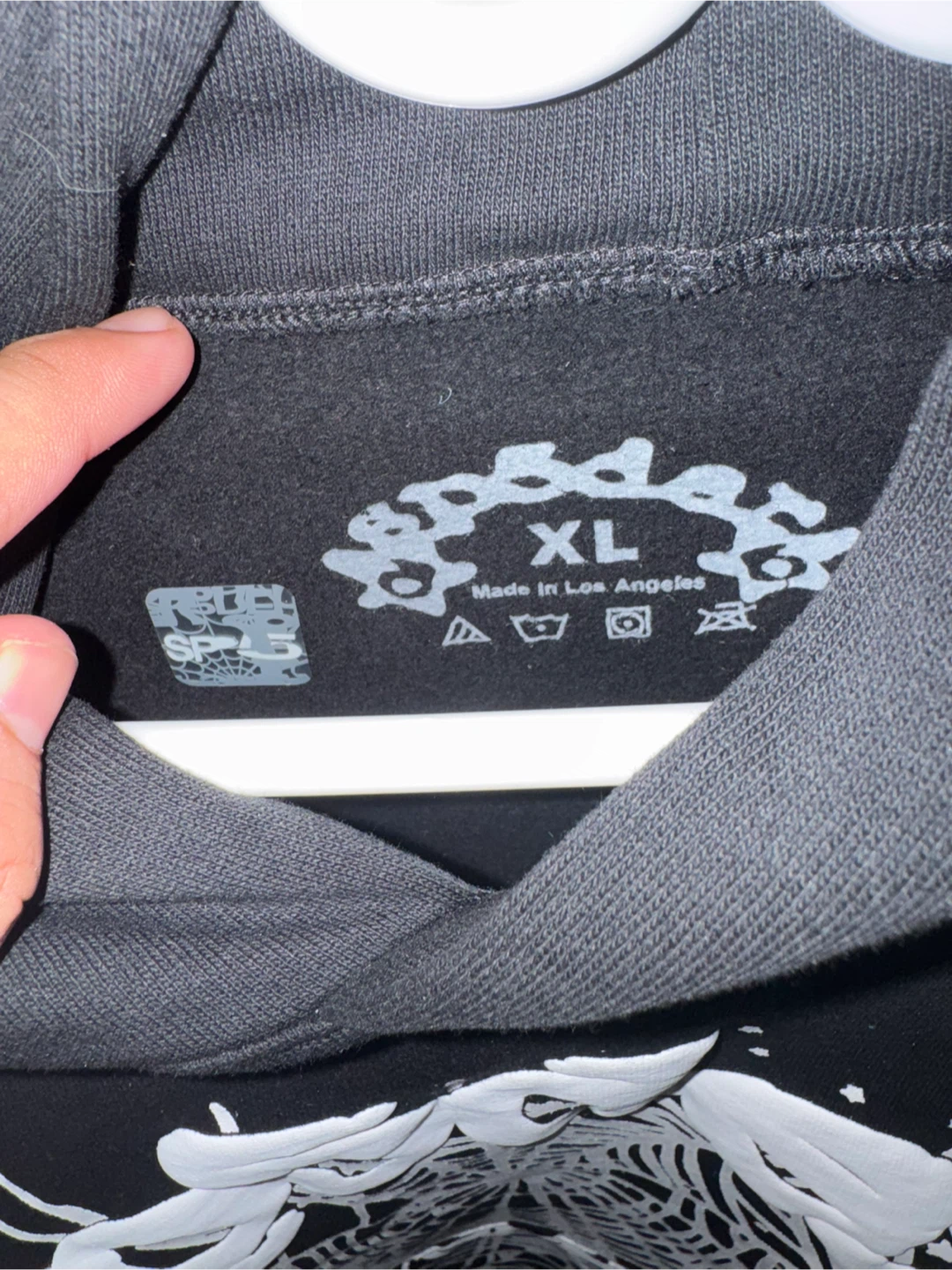 SP5DER Hoodie XL Black - photo 2