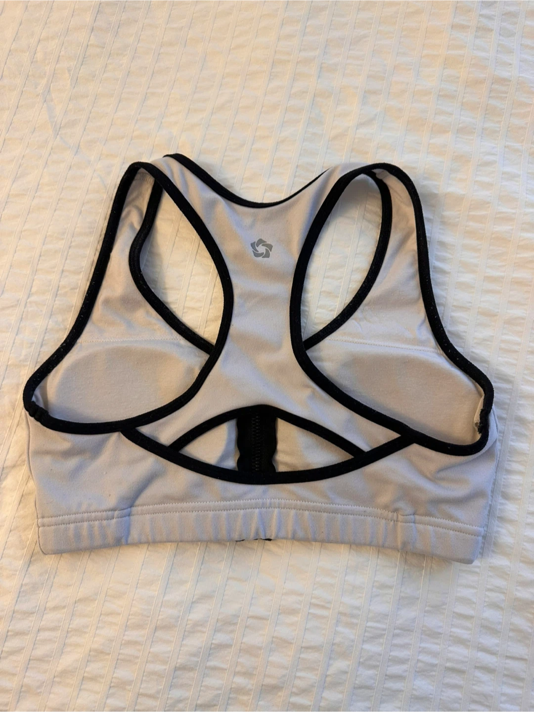 Mulawear Grey Sports Bra with Front Zipper - photo 2