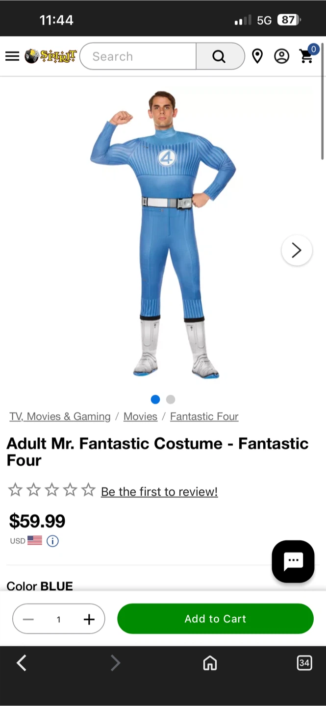 Mr. Fantastic Costume - Marvel Fantastic Four - photo 2