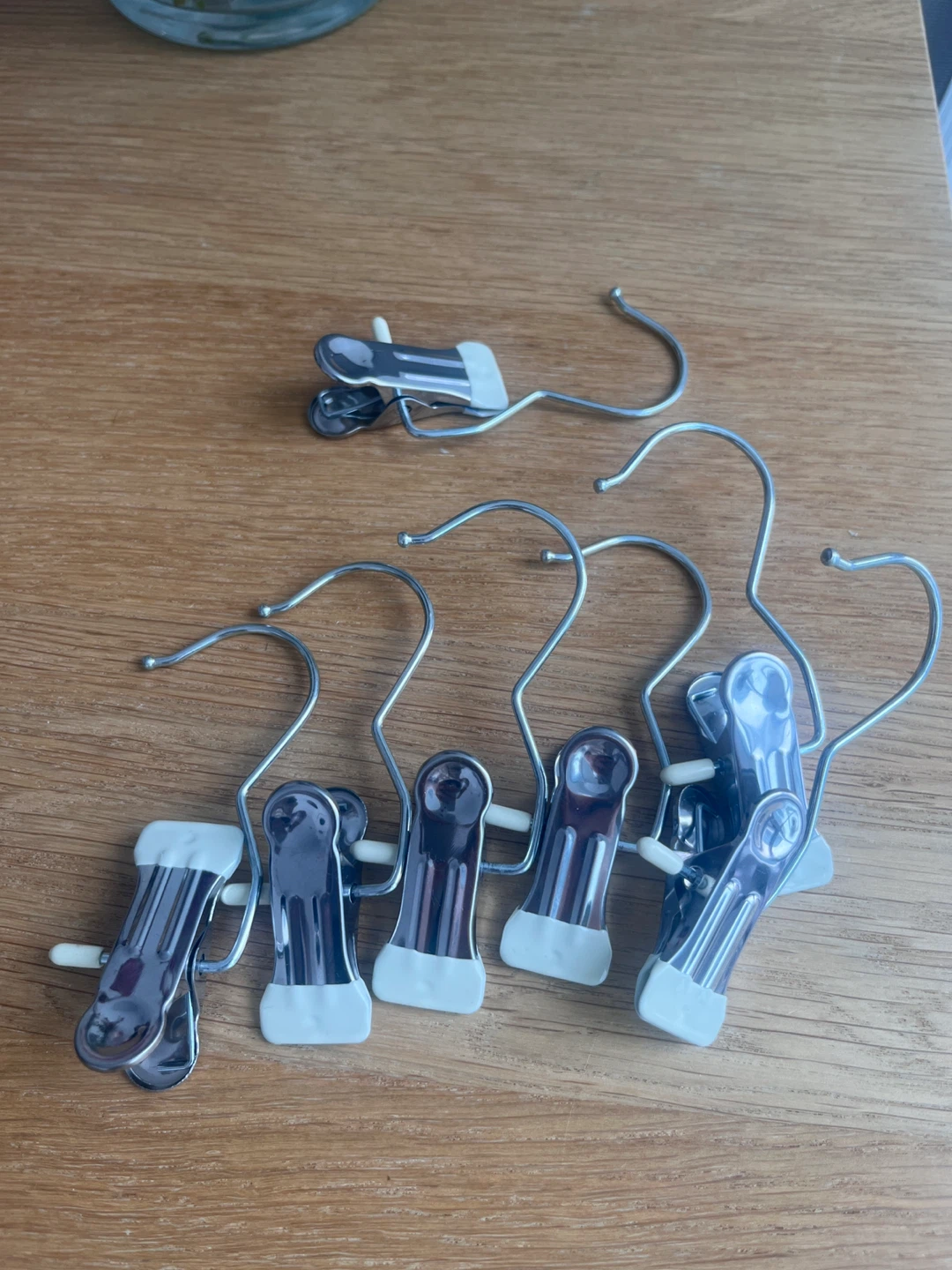 Hanging Clothes Clips with Hooks