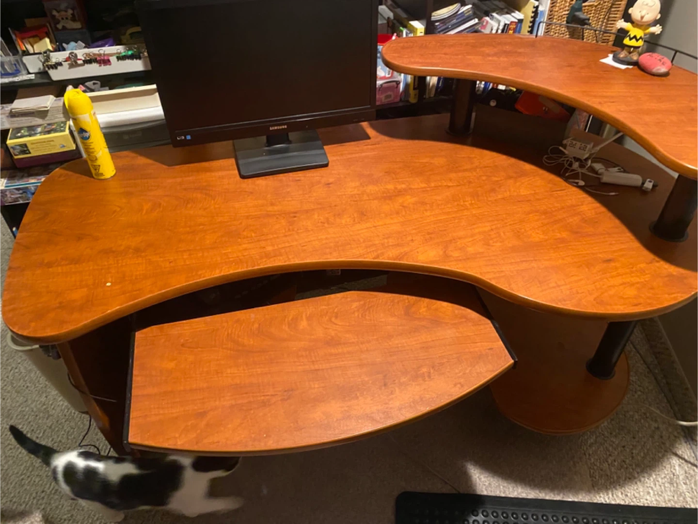 Curved Executive Desk - photo 4