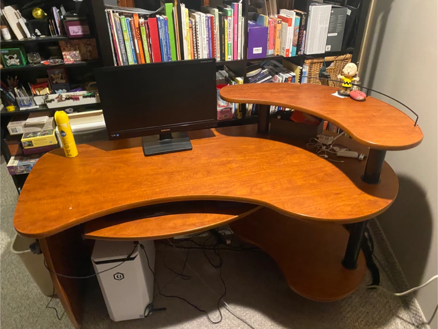 Curved Executive Desk