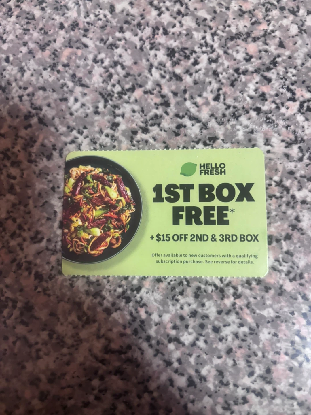 HelloFresh 1st Box Free Voucher- 1 left - photo 2
