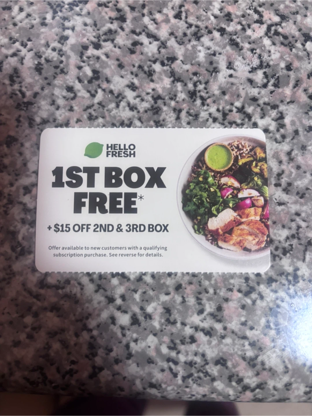 HelloFresh 1st Box Free Voucher- 1 left - photo 3