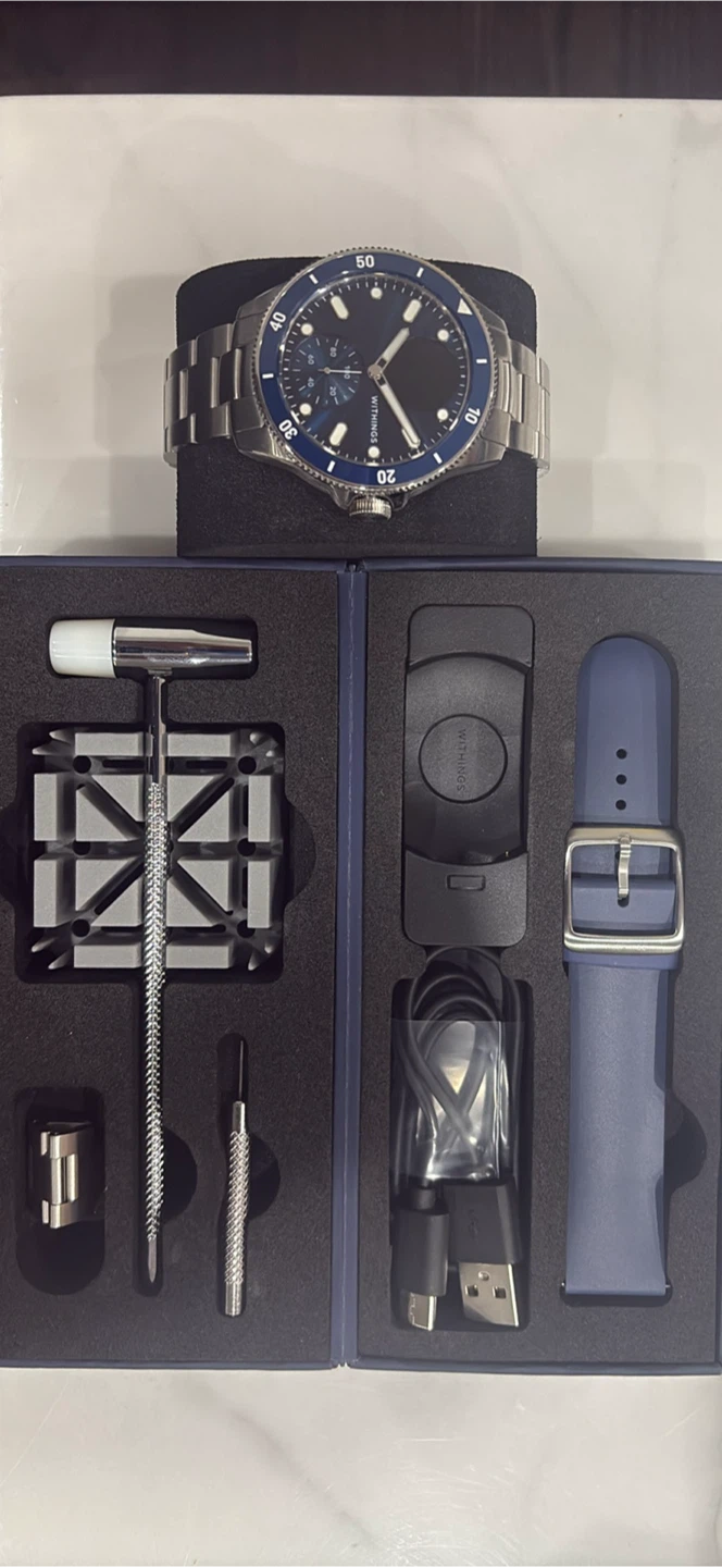 Withings ScanWatch Healthmaster Blue - photo 2