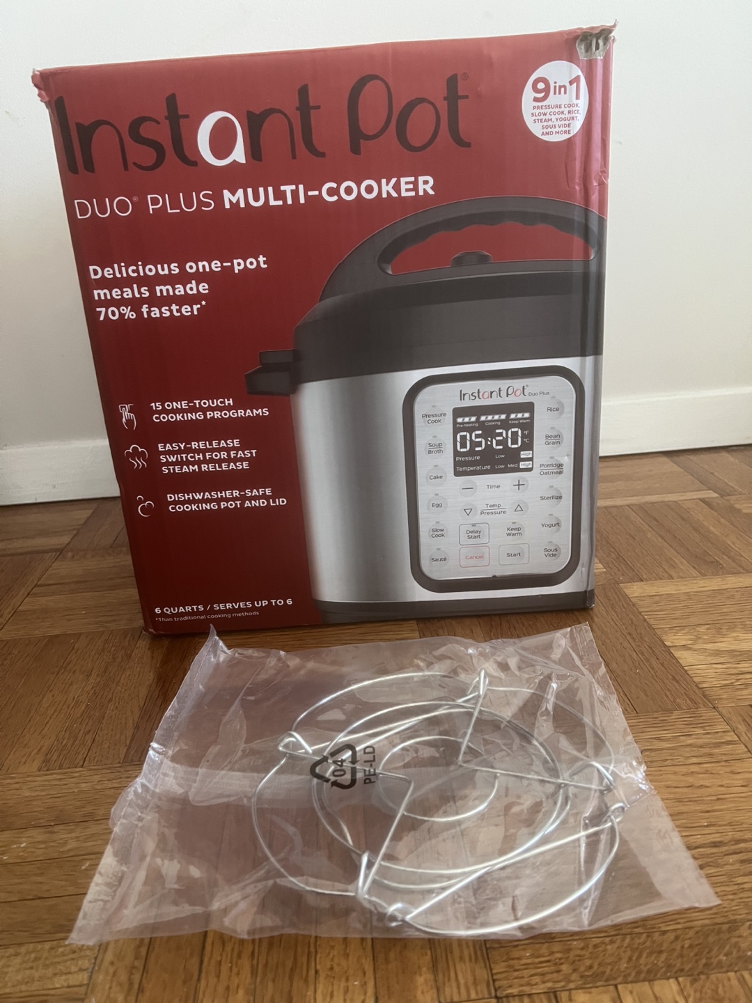 Instant Pot Duo Plus 6Qt – Works Great, Used - photo 2