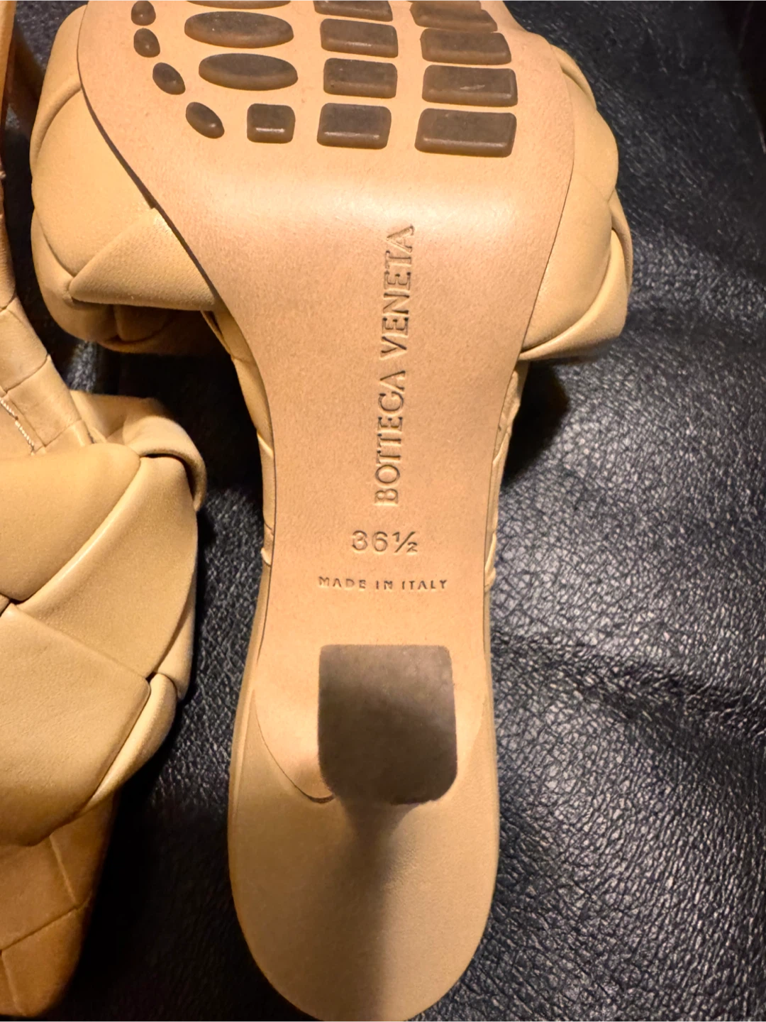 Bottega Veneta Woven Heels Size 36.5 - photo 4