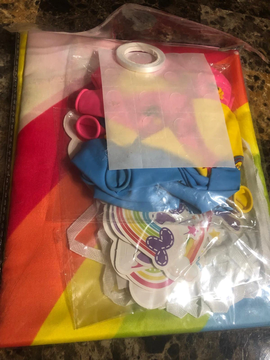 New-Unicorn Rainbow Birthday Banner Kit - photo 5
