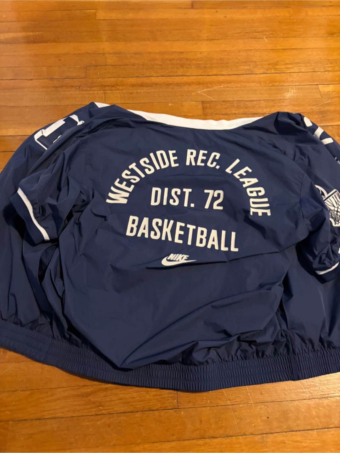 Nike Westside Rec. League Basketball Jacket Size S - photo 2
