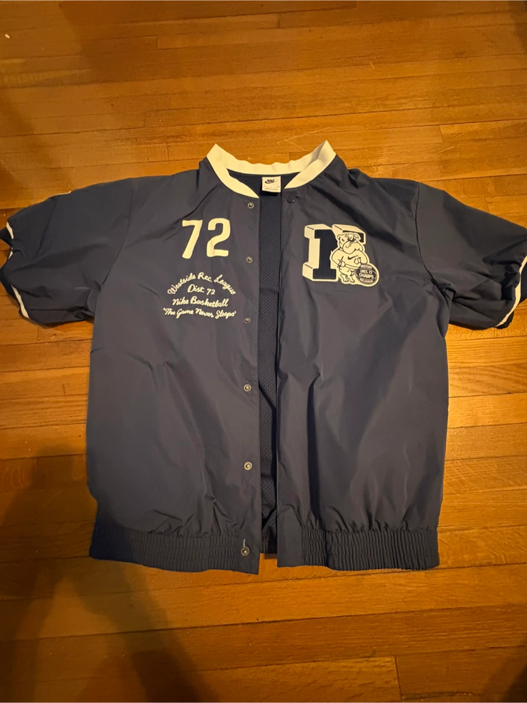 Nike Westside Rec. League Basketball Jacket Size S