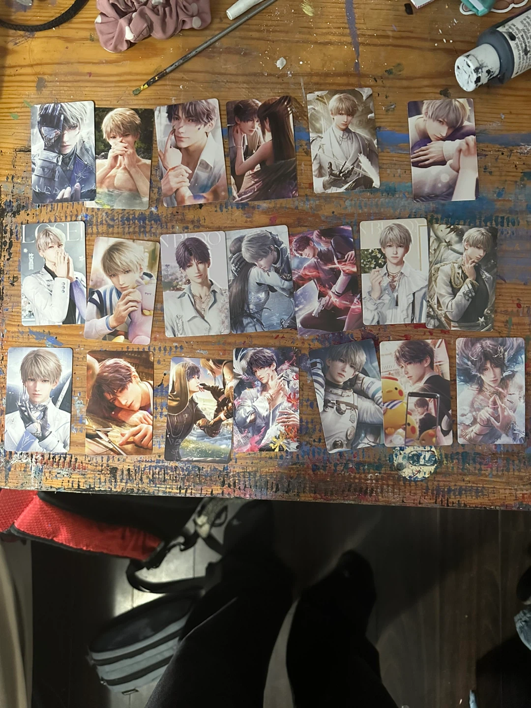 Selling Xavier and Rafael love and deepspace cards 1$ per card