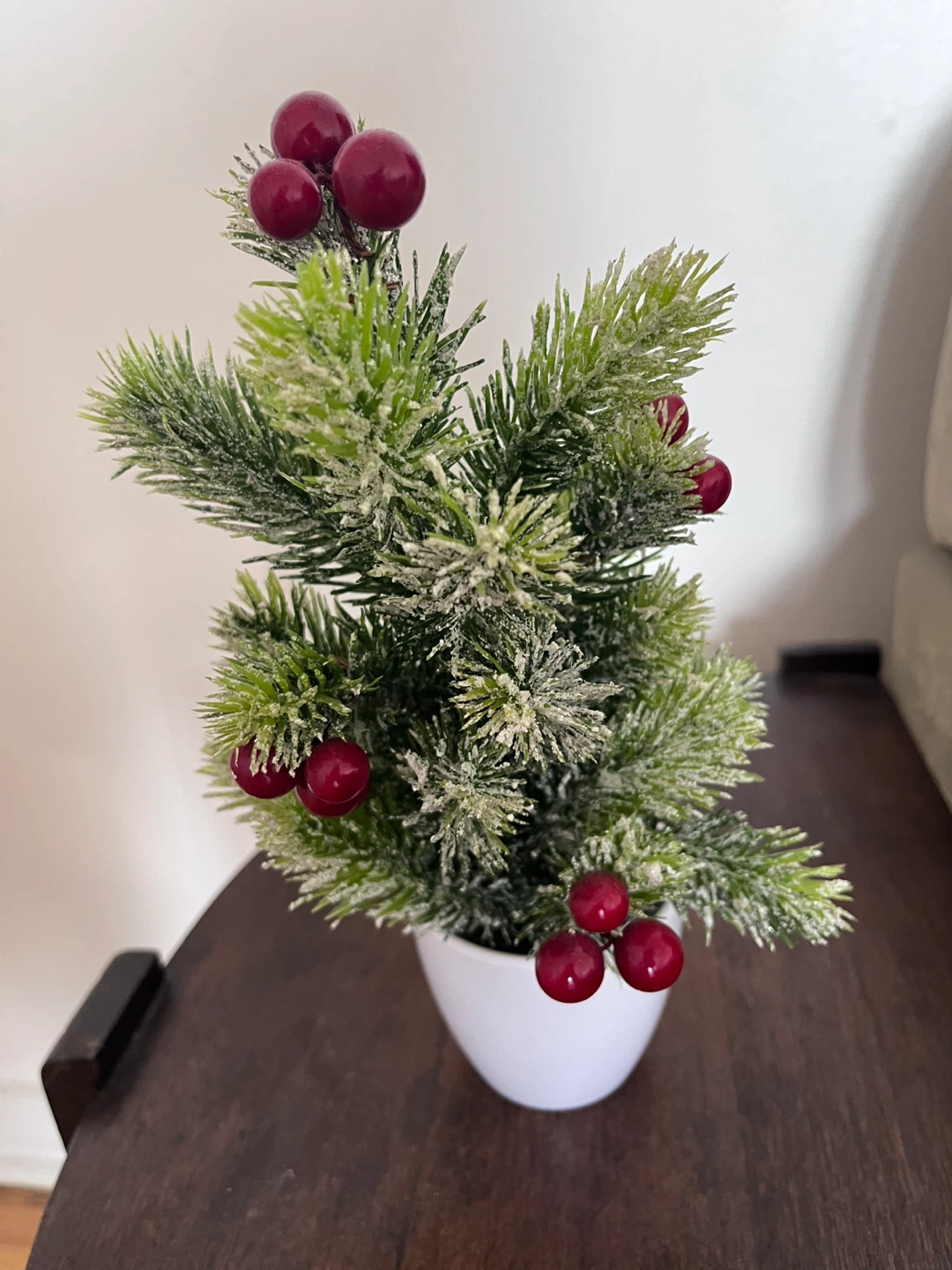 Mini Christmas Tree with Berries 🥕