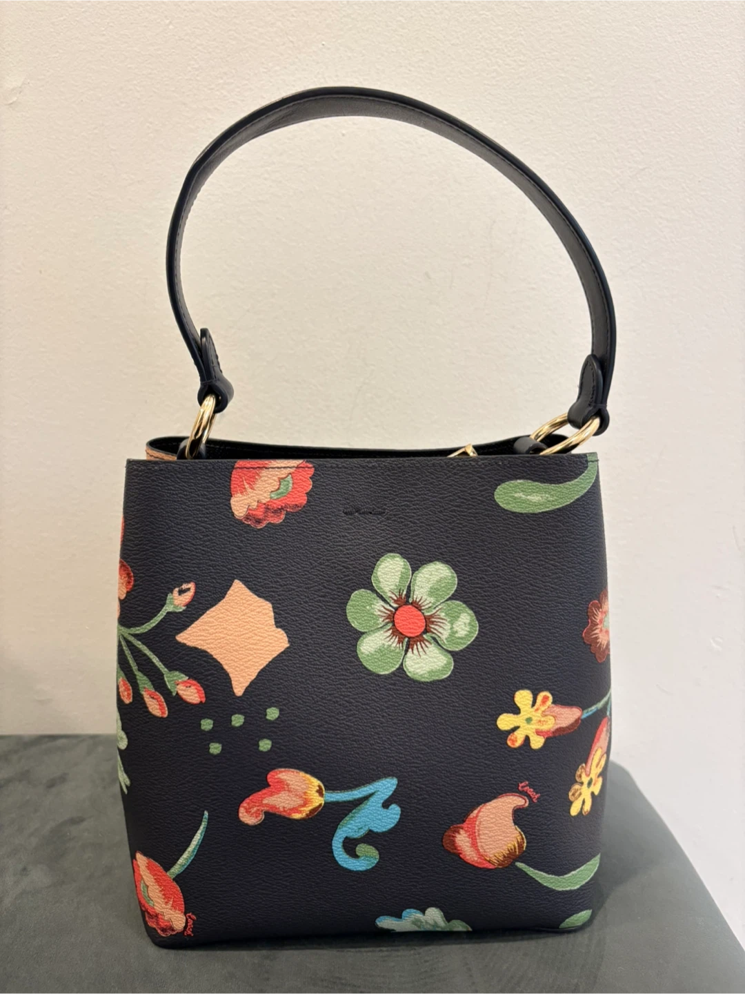 Coach Floral Print Bucket Bag - photo 3
