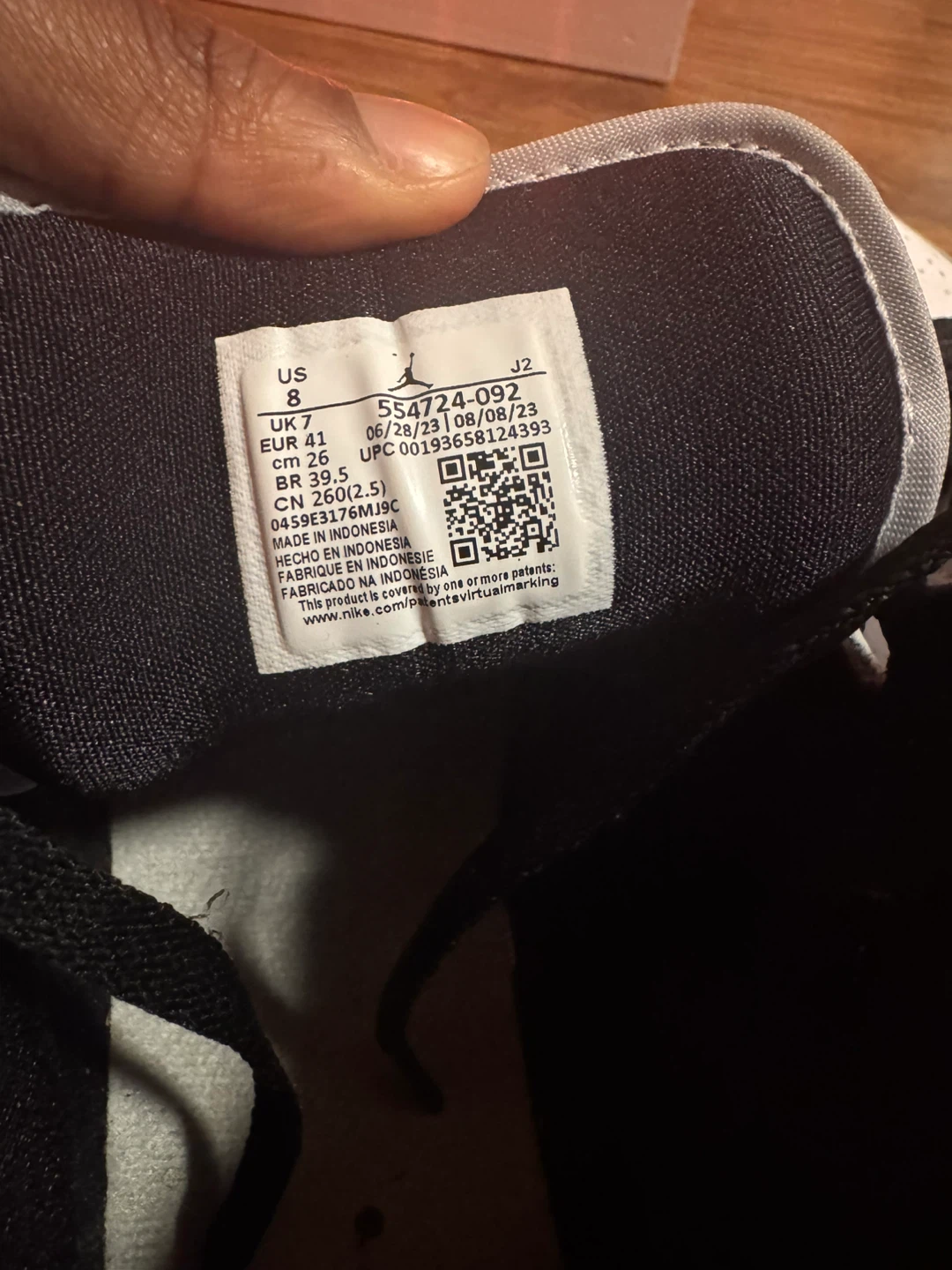 Air Jordan 1 Mid SE "Smoke Grey" Men's Size 8 - photo 3