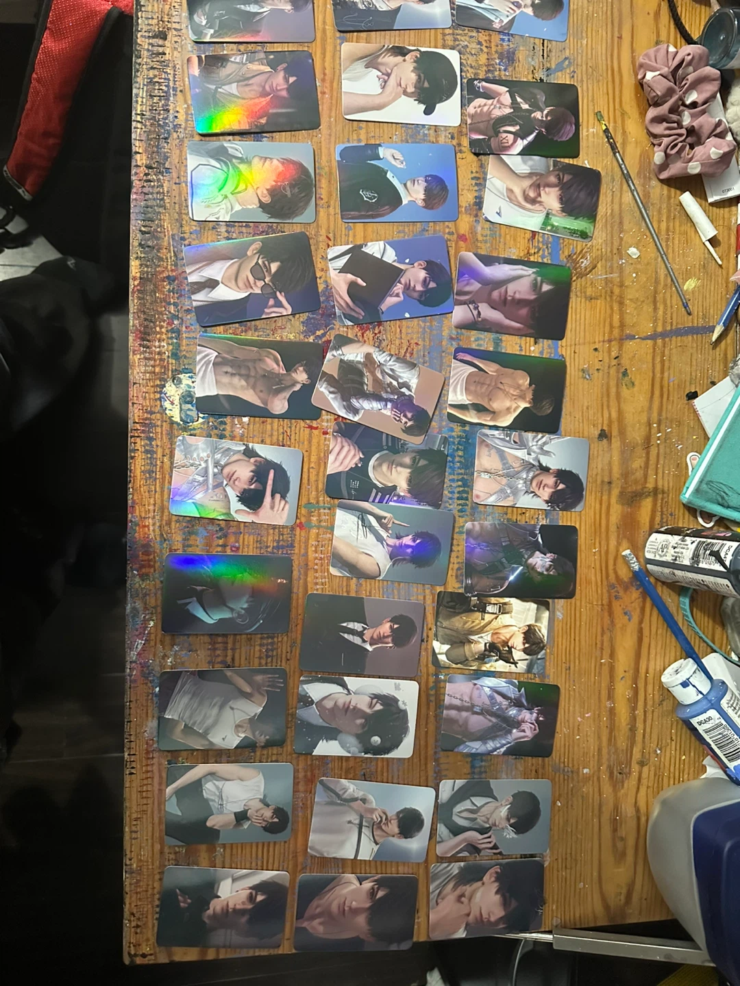 CALEB LOVE AND DEEPSPACE PHOTOCARDS 1 dollar each