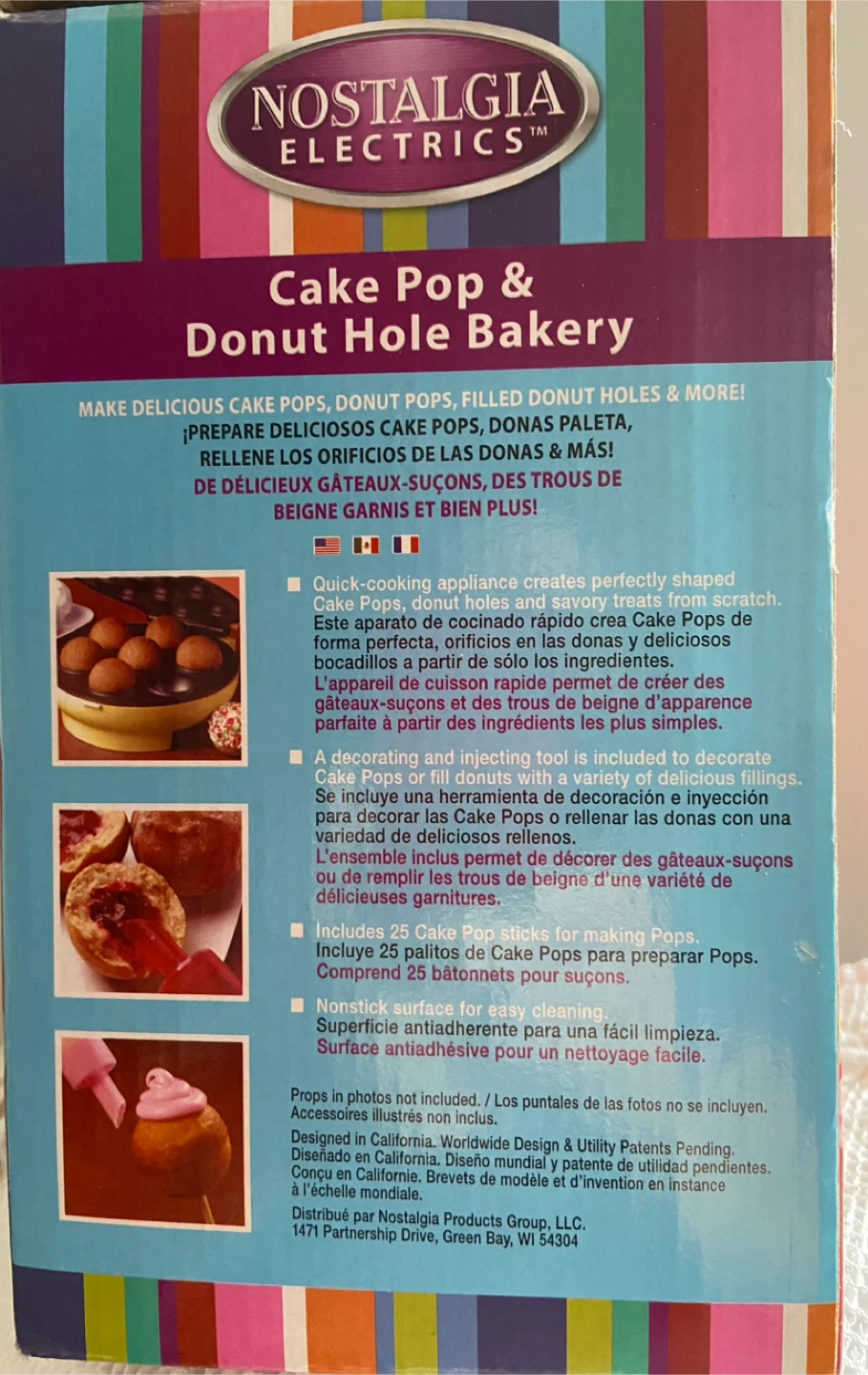 Nostalgia Electric Cake Pop & Donut Hole Bakery - photo 3