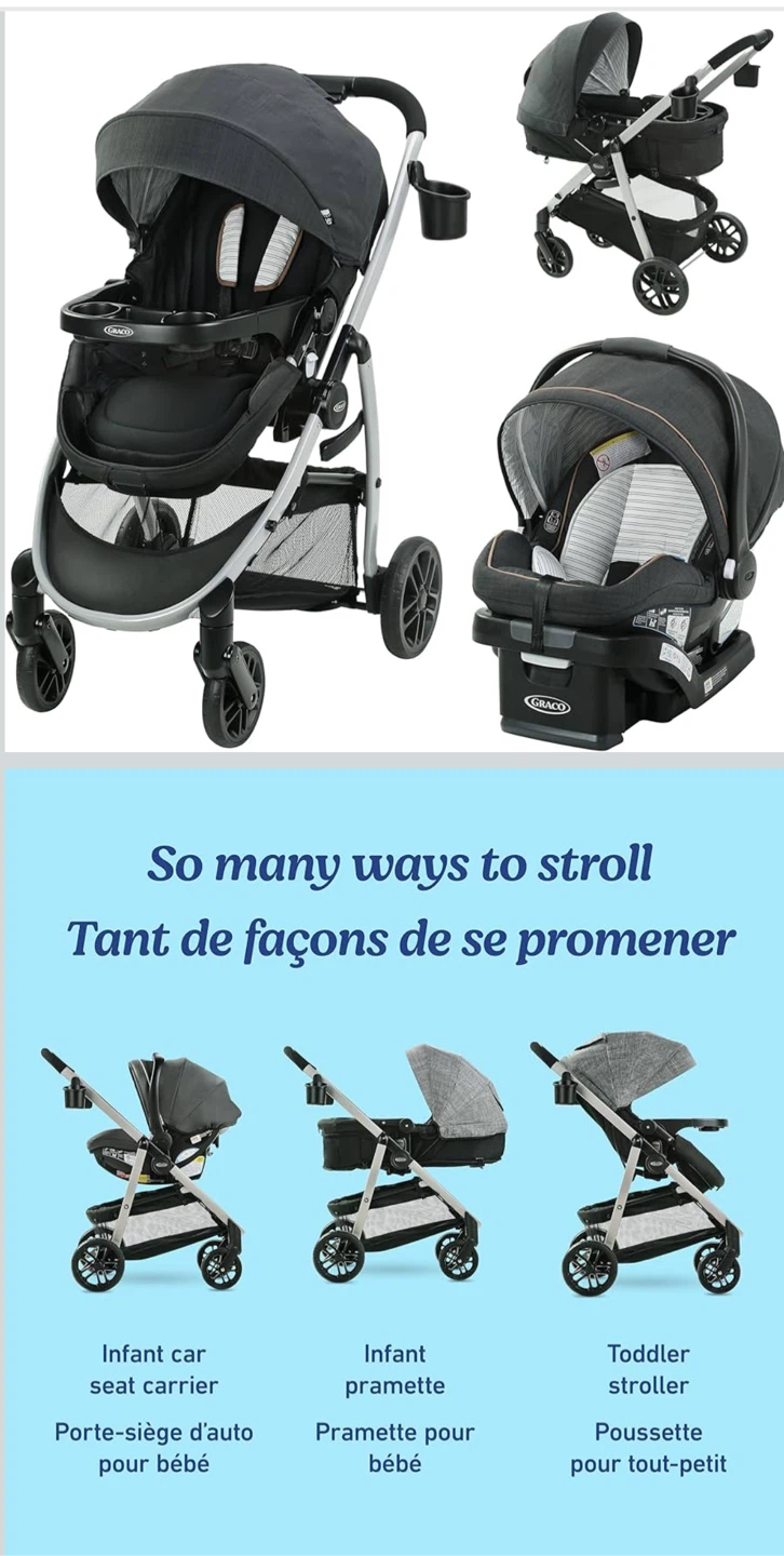 Graco Carseat and Stroller Set Snugride 35