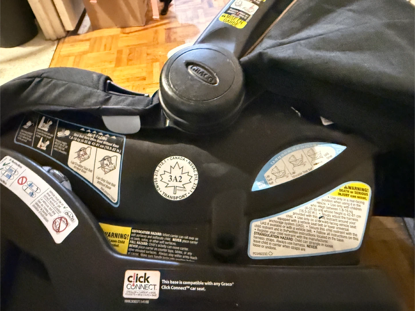Graco Carseat and Stroller Set Snugride 35 - photo 3