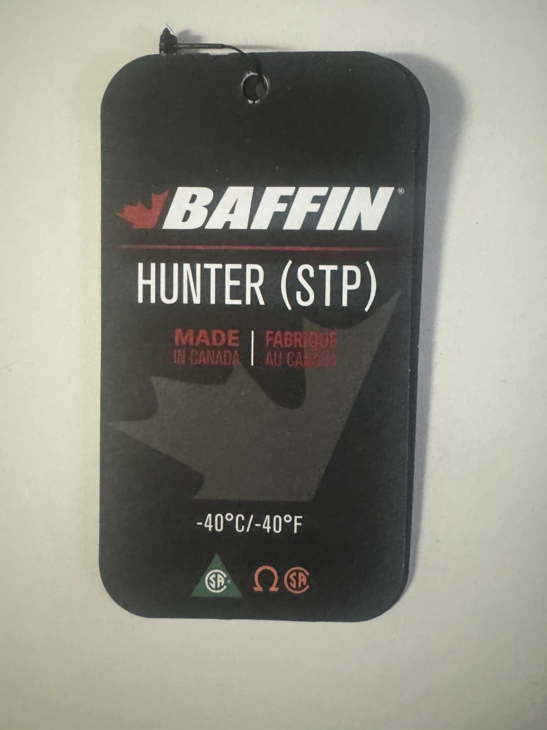 Baffin Hunter (STP) Black Winter Rubber Safety Boots - Size 9 - photo 5