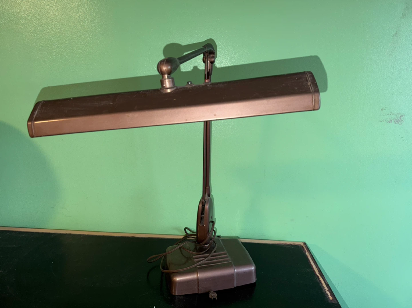 Retro desk lamp, mid century modern, vintage - photo 2