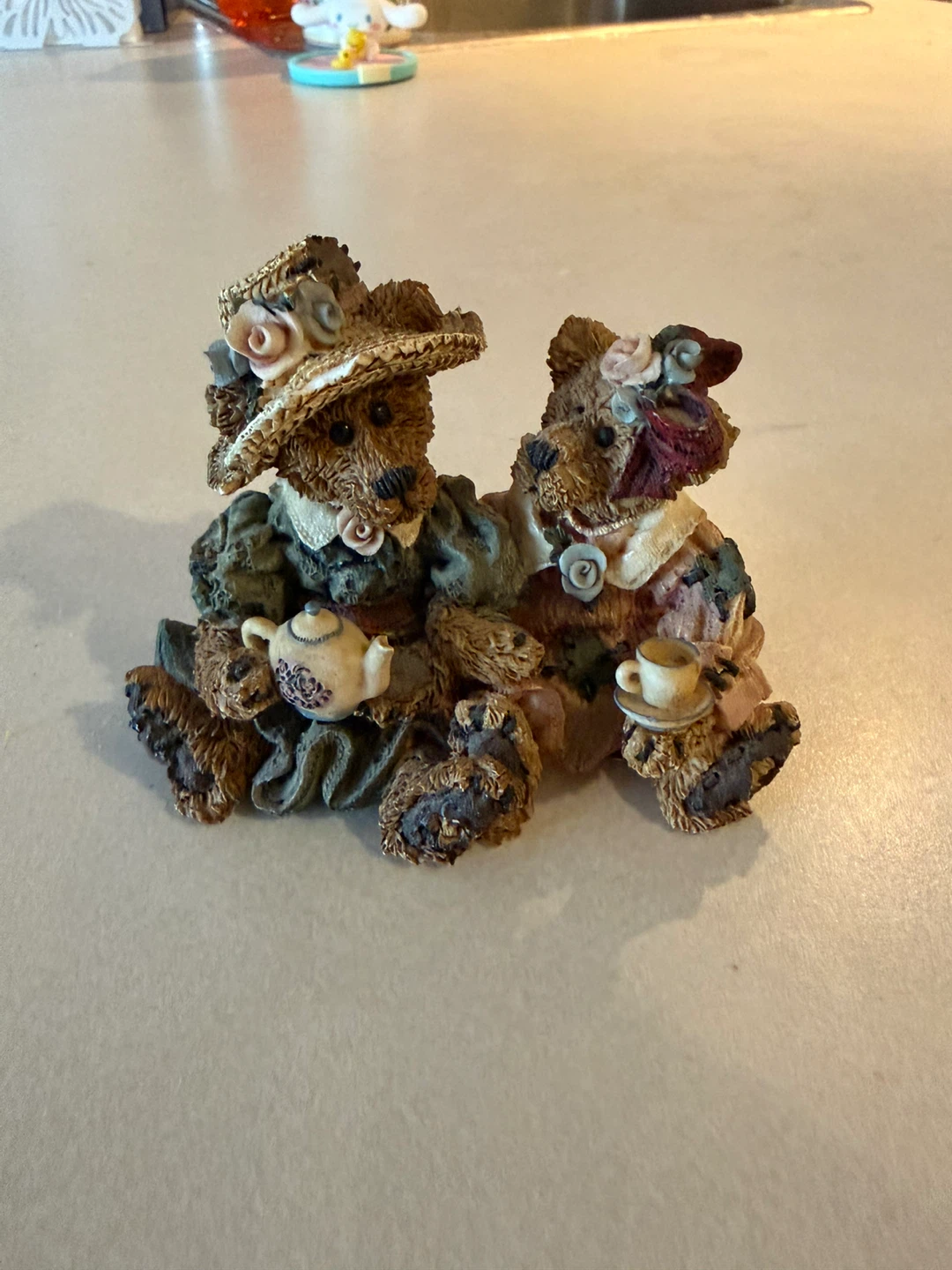 Boyds Bears & Friends Emma and Bailey Afternoon Tea Figurine