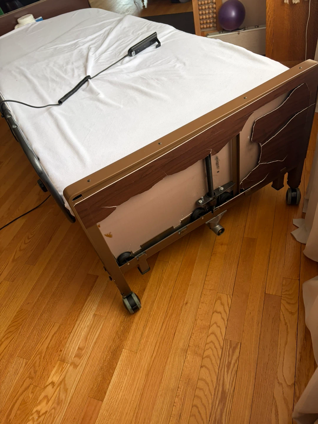 Hospital Bed with Side Rails - photo 2