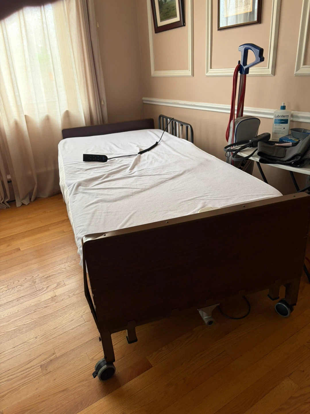 Hospital Bed with Side Rails