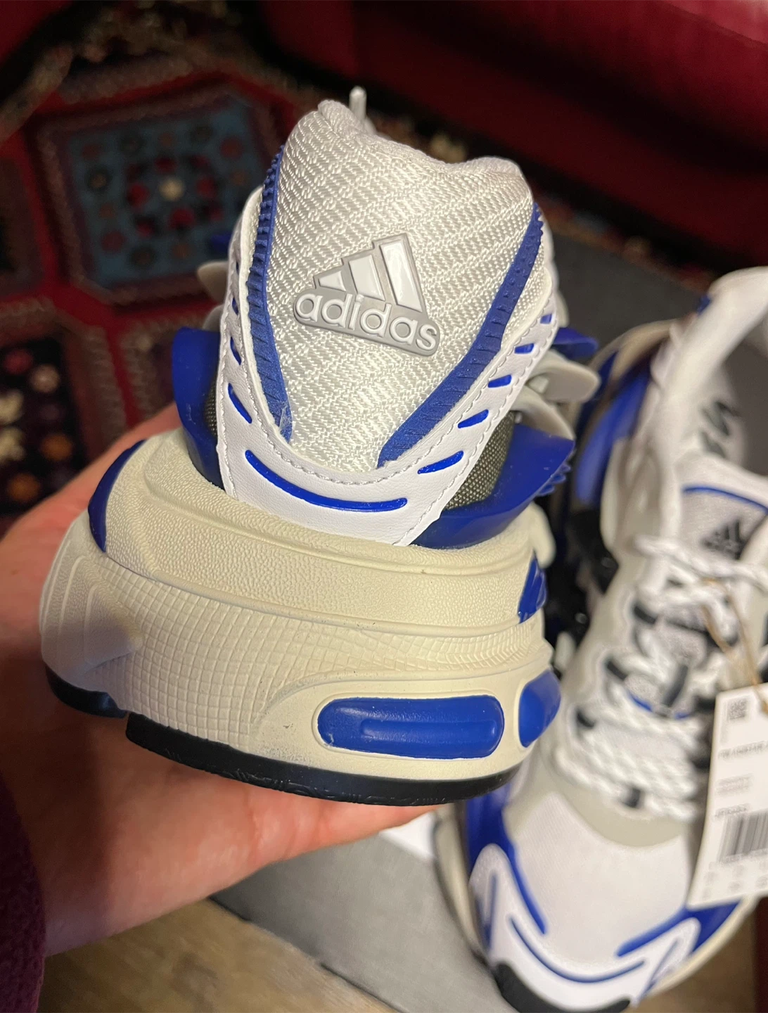 Adidas Pharell Williams Jellyfish Sneakers White Royal Blue - photo 5