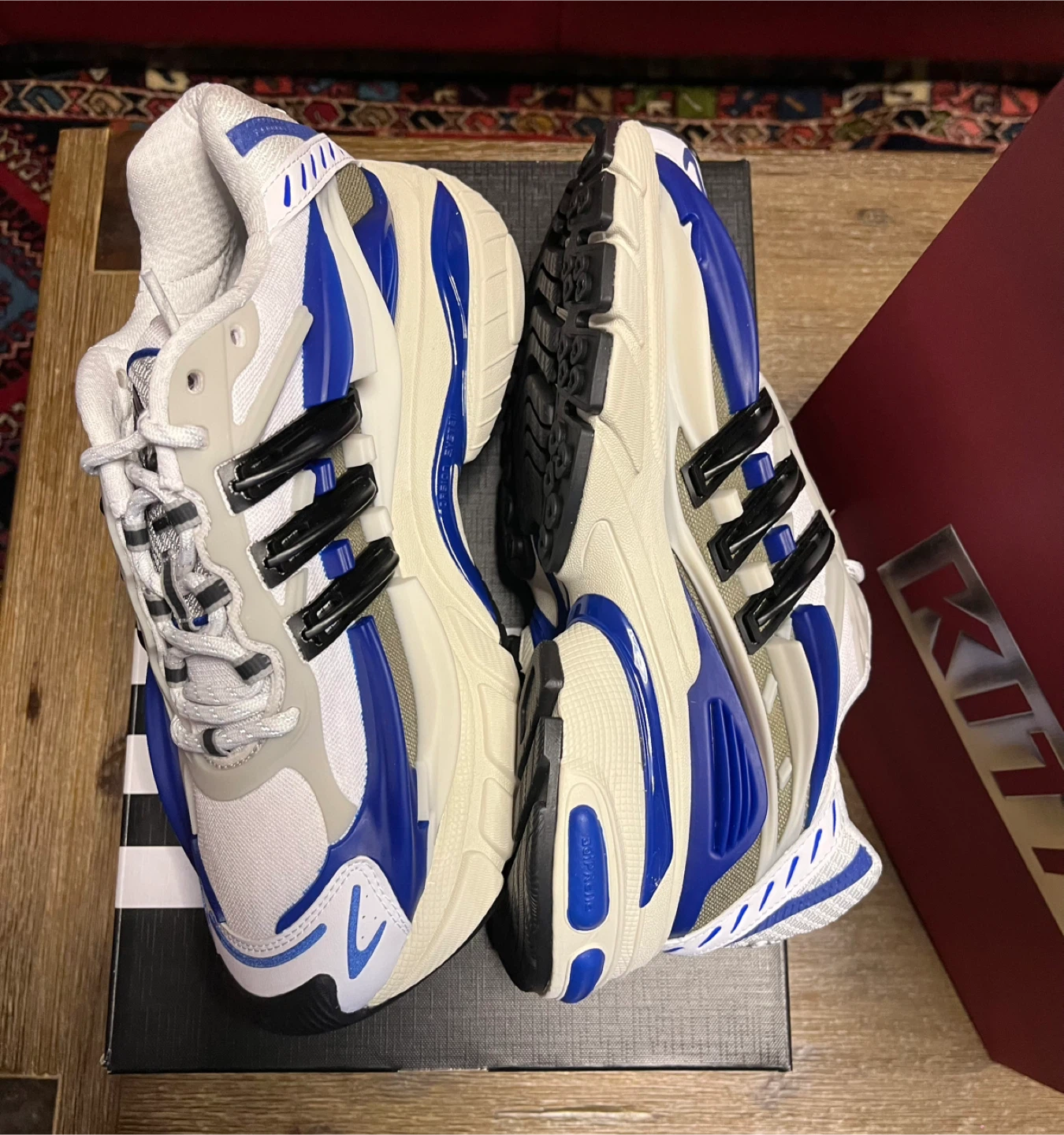Adidas Pharell Williams Jellyfish Sneakers White Royal Blue