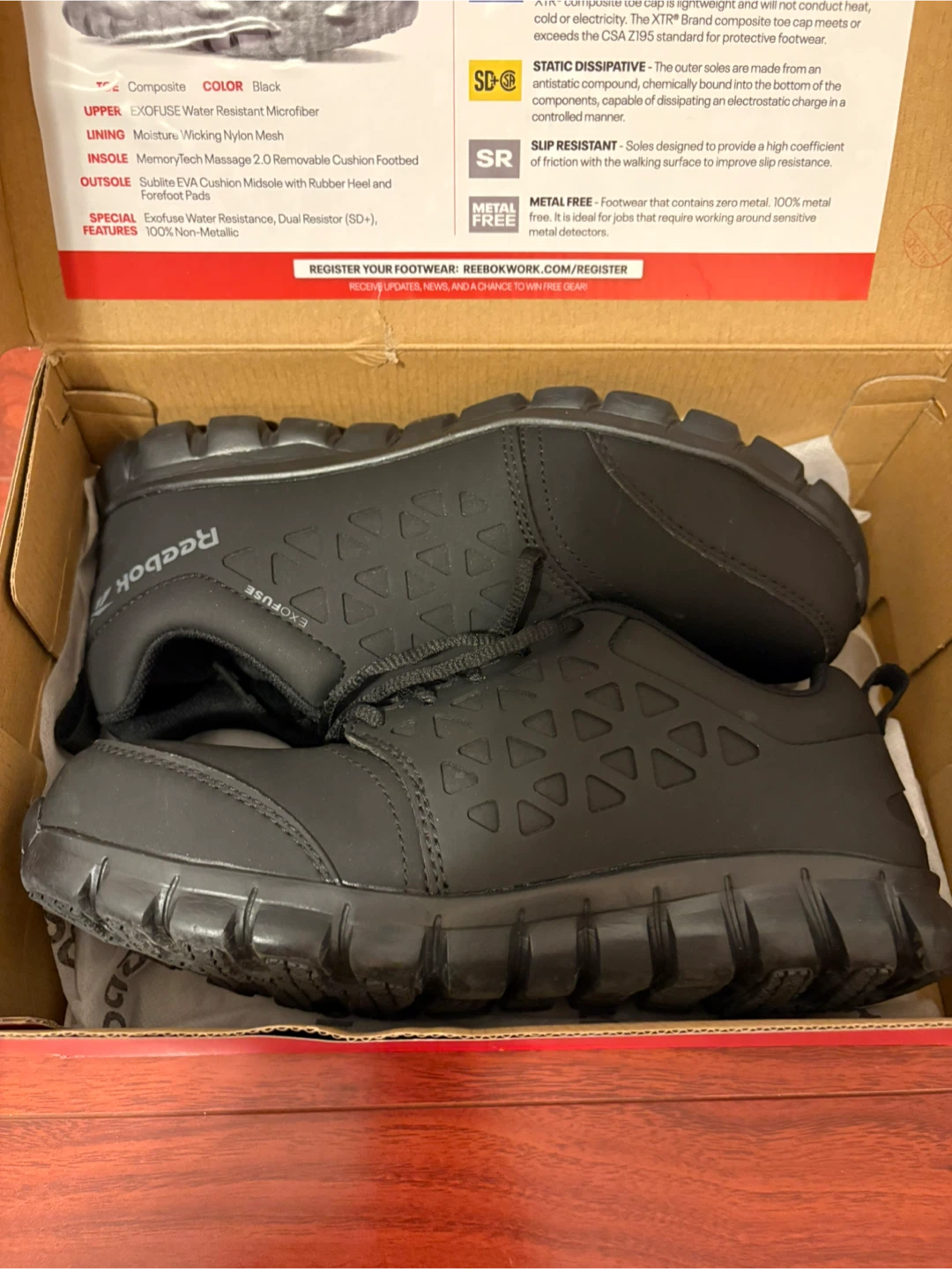 Reebok Sublite Cushion Work Athletic Work Shoe - photo 4