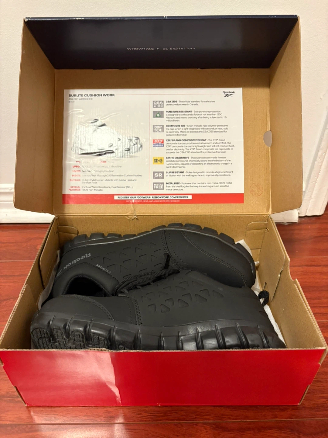 Reebok Sublite Cushion Work Athletic Work Shoe - photo 2