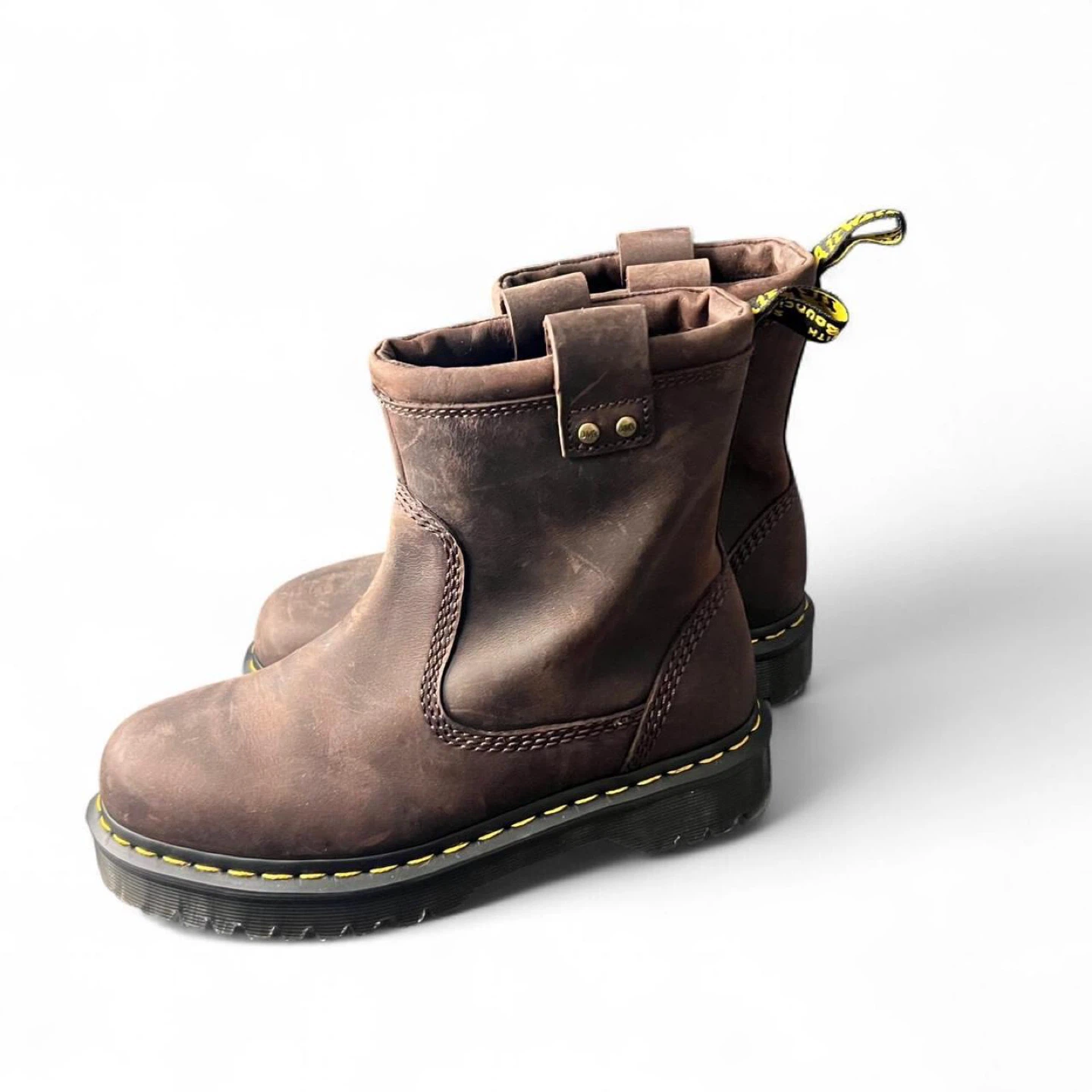 Brand New Doc Martens Anistone Lo Brown Boots Size 7 - photo 4