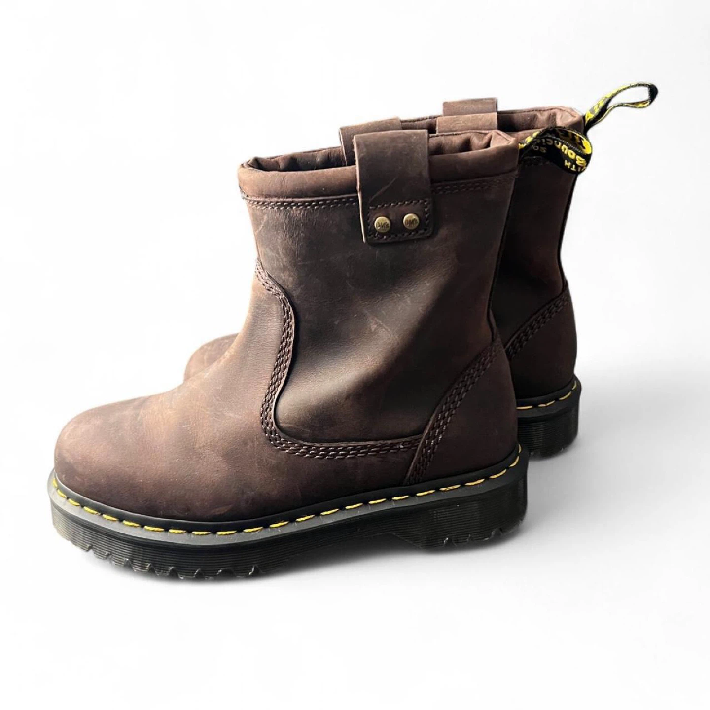 Brand New Doc Martens Anistone Lo Brown Boots Size 7 - photo 3