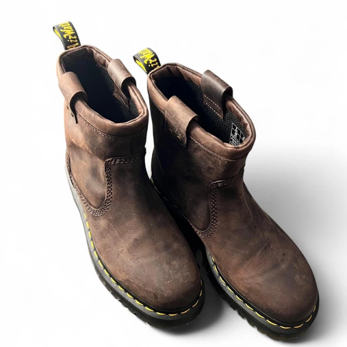 Brand New Doc Martens Anistone Lo Brown Boots Size 7 - photo 5