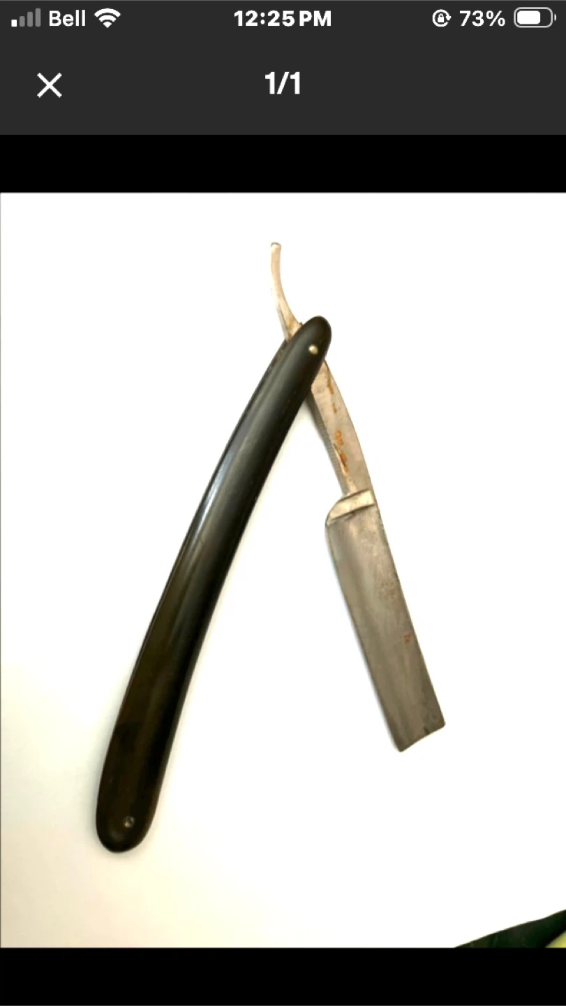 Vintage Straight Razor