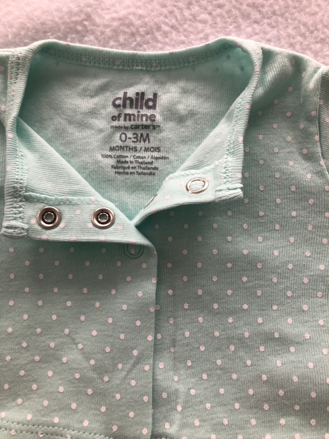 Child of Mine by Carter's Baby 2-Piece Outfit 0-3M - photo 2
