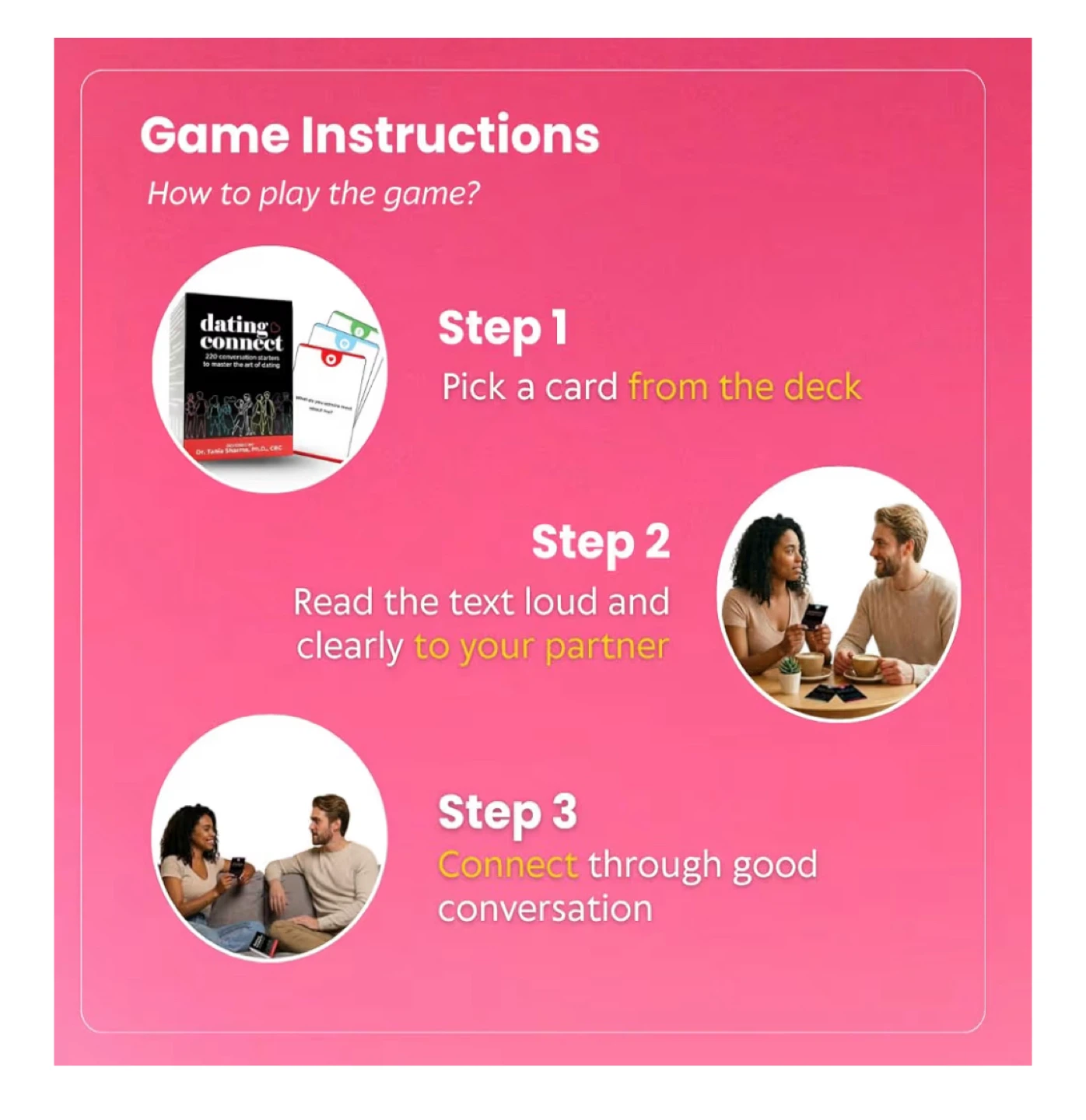 Dating Connect  Card Game 🧡 - photo 4